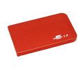 Mobile USB2.0 enclosure for Laptop 2.5" IDE drives #2 (red)