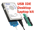 Mobile USB2.0 cable for 3.5" IDE/EIDE/ATA drives