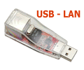 USB LAN Network Ethernet dongle (transparent)
