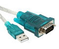 USB-to-Serial DB9 RS232 Adapter (Cypress chipset)